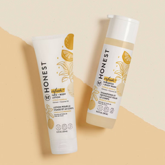 The Honest Company Refresh Shampoo + Body Wash and Lotion Duo Gift Set - Citrus Vanilla - 18.5 fl oz