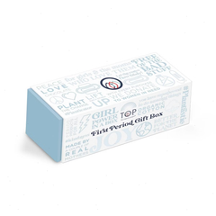TOP the organic project Fragrance free First Period Gift Box - 55pc