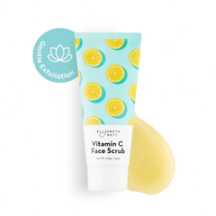 Elizabeth Mott Sure Thing Vitamin C Face Scrub - Heat Activated, Exfoliating Facial Cleanser, Vegan & Cruelty-Free - 3.52 oz