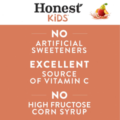 Honest Kids Organic Strawberry Peach Keen Juice Drink - 8pk/6 fl oz Boxes