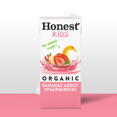 Honest Kids' Organic Strawberry Banana Juice Drink - 8pk/6 fl oz Boxes