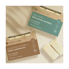 Olivia Care Bar Soap Set - 15oz/3ct